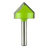 1&quot; x 1/4&quot; Shank Decorative Vee Groove Professional Router Bit Recyclable Exchangeable